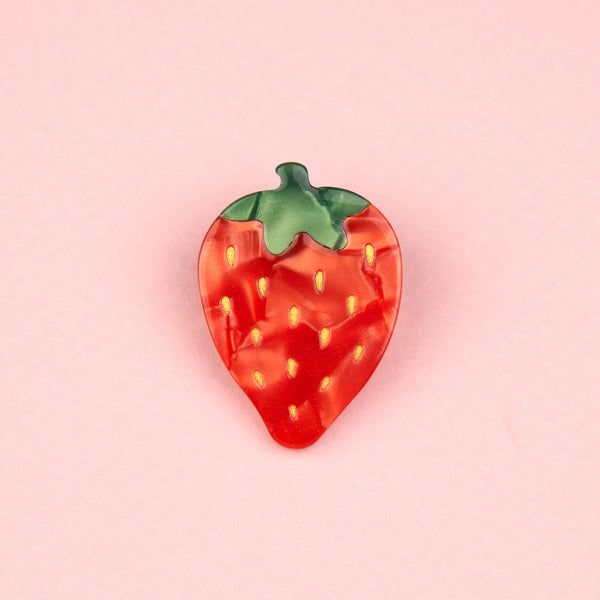 Broche Fraise