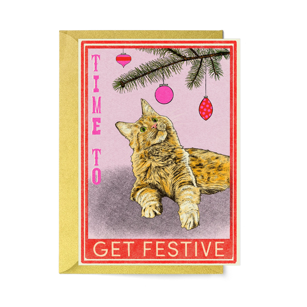 Cartes de Noël Chats
