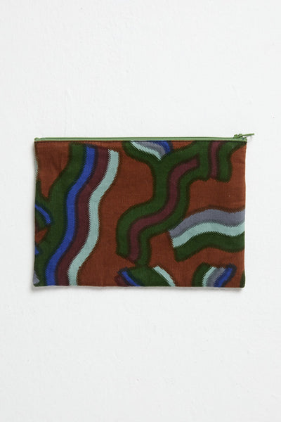 Pochette Goa Mouvance Bleu