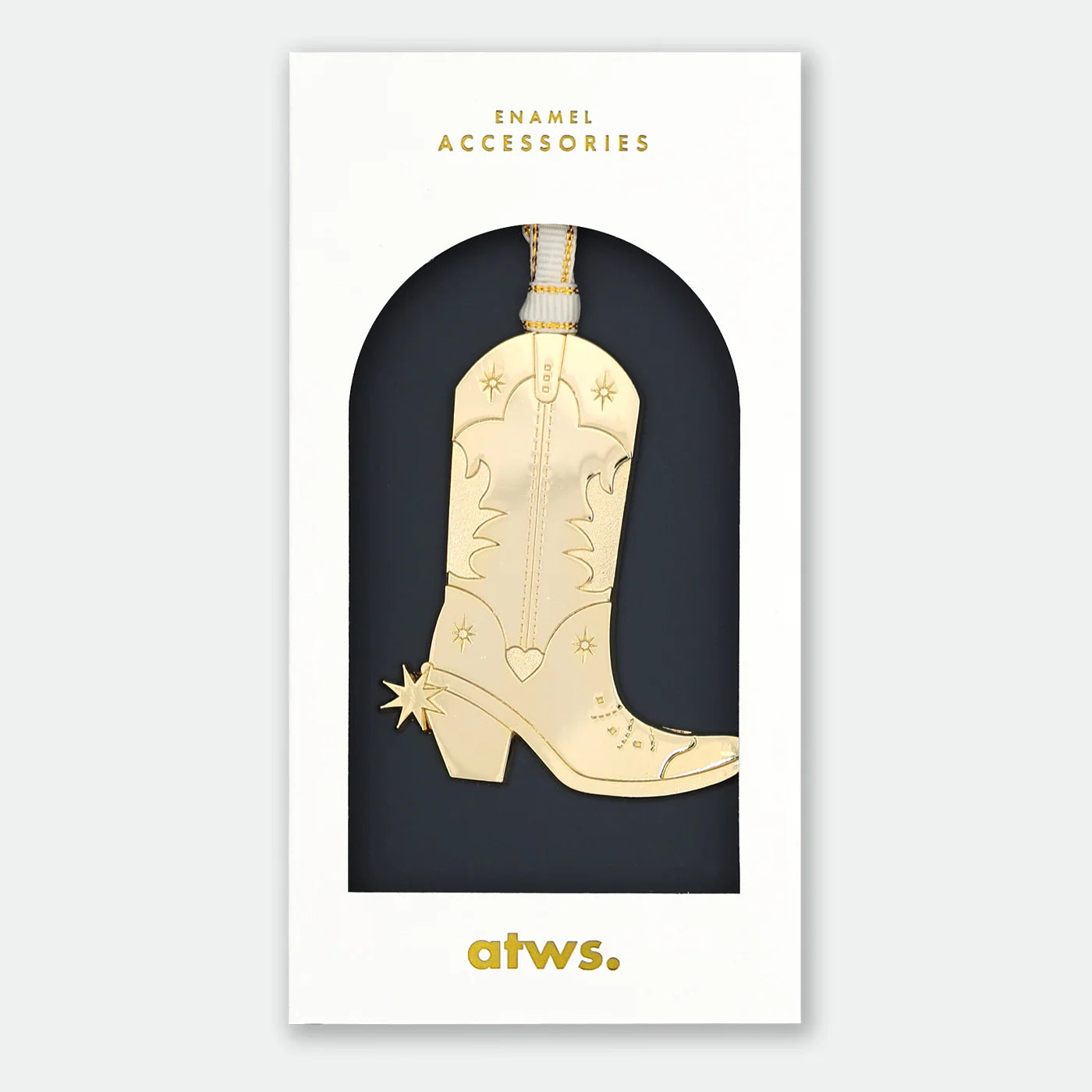 Décoration de Noël Gold Santiag