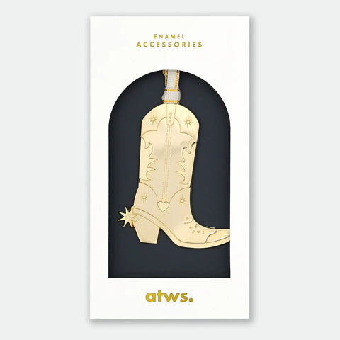 Décoration de Noël Gold Santiag