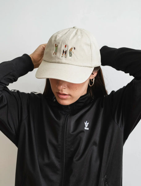 Casquette Brodée Golf Crème