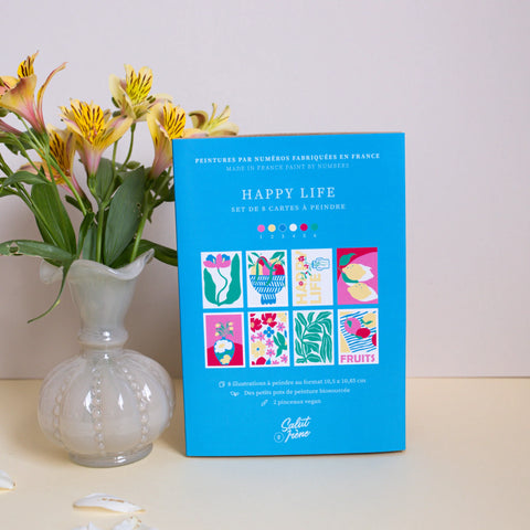 Coffret Peinture au Numéro Happy Life