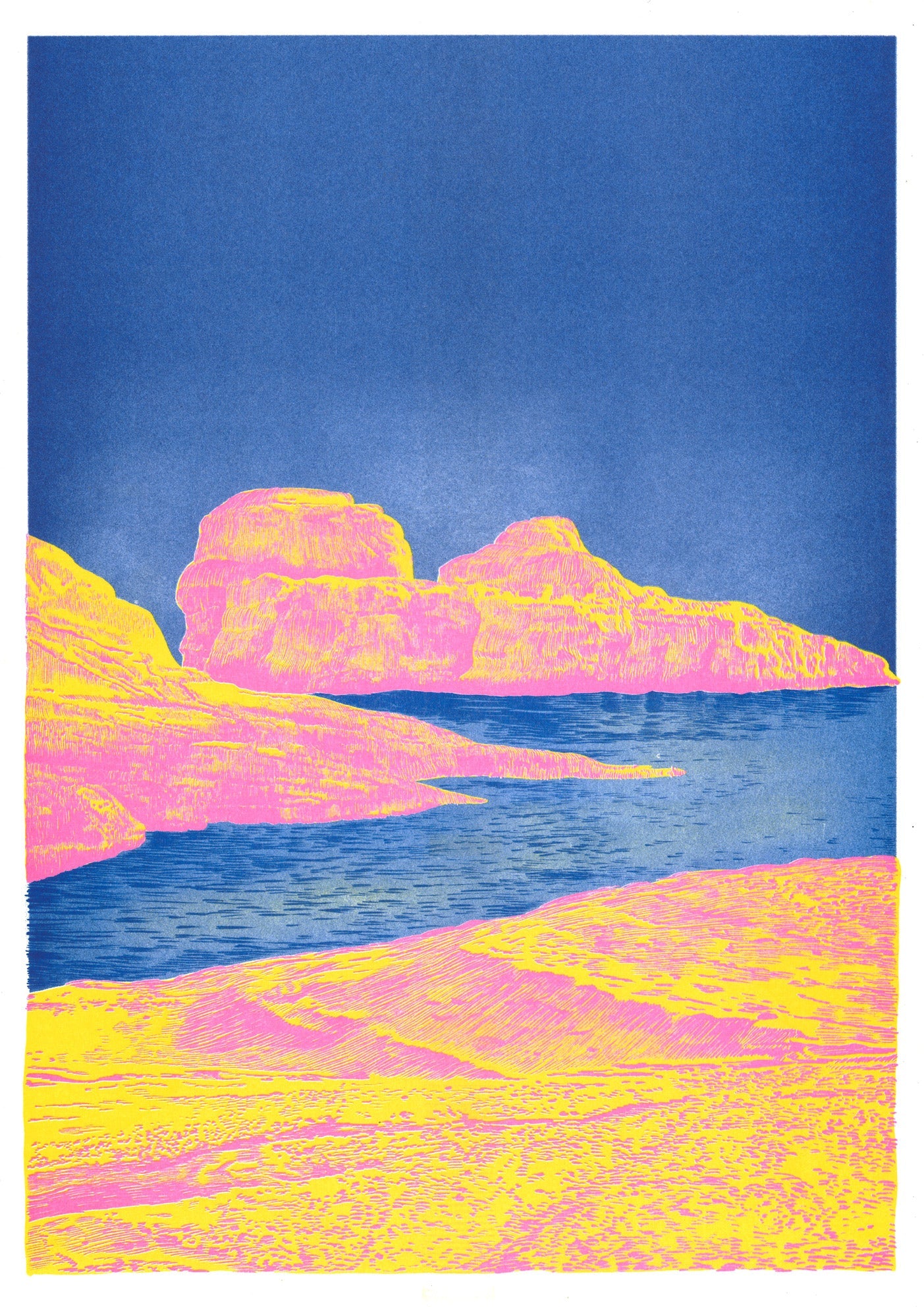 Affiche Heat Rock - Manon Diemer