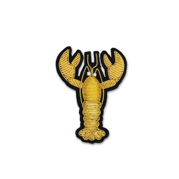 Broche Homard Or