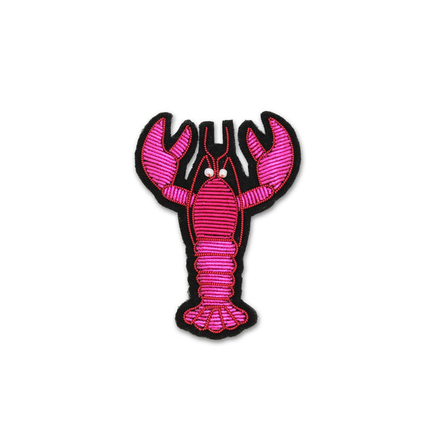 Broche Homard Rose