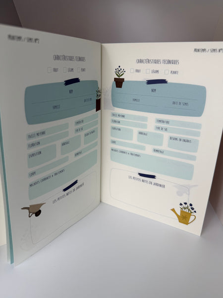 Cahier de Jardinage