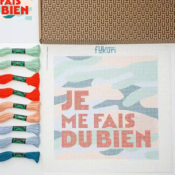 Kit Canevas - Je me Fais du Bien