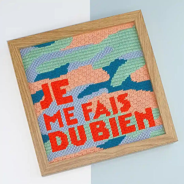 Kit Canevas - Je me Fais du Bien