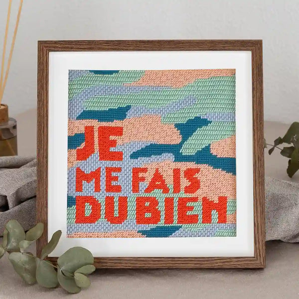 Kit Canevas - Je me Fais du Bien