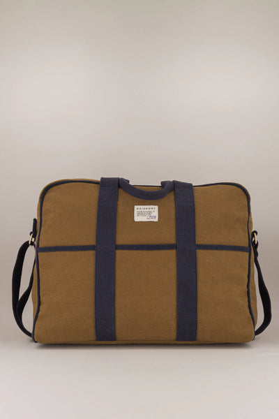 Grand Sac Weekend Canva Kaki