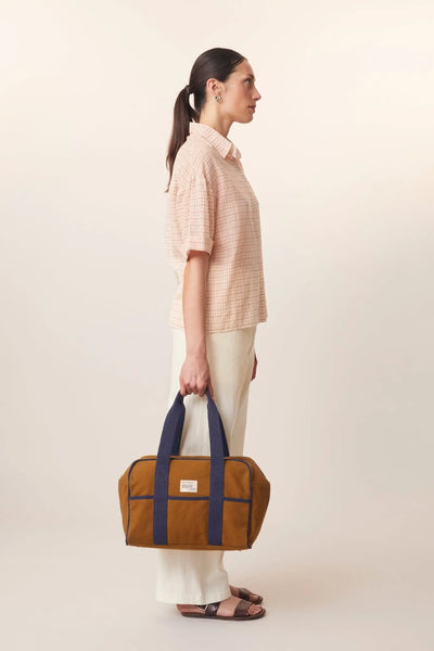 Petit Sac Weekend Canva Kaki