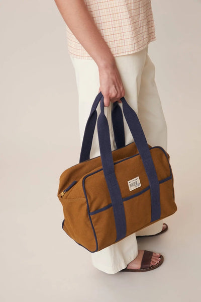 Petit Sac Weekend Canva Kaki