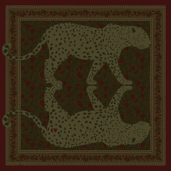 Grand Carré Coton Keya Kaki