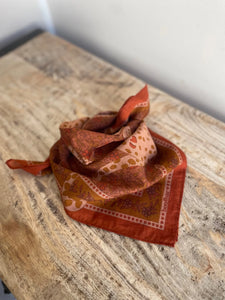 Petit Foulard Coton Keya Tomette