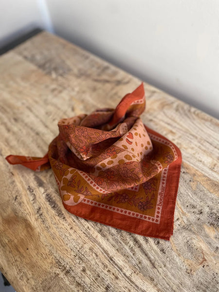Petit Foulard Coton Keya Tomette