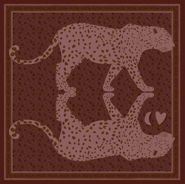 Grand Carré Coton Keya Tomette