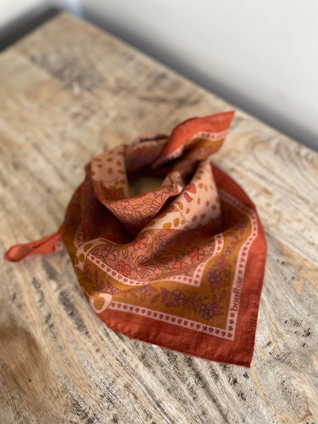 Petit Foulard Coton Keya Tomette