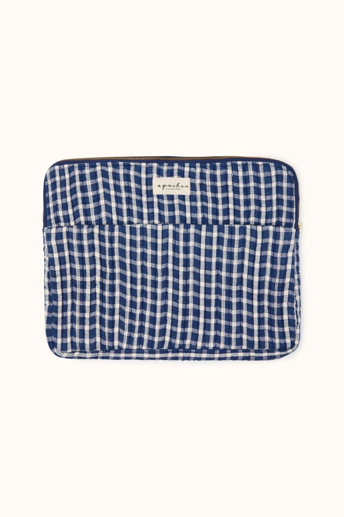 Pochette d'Ordinateur Ohos Khadi Vichy Navy