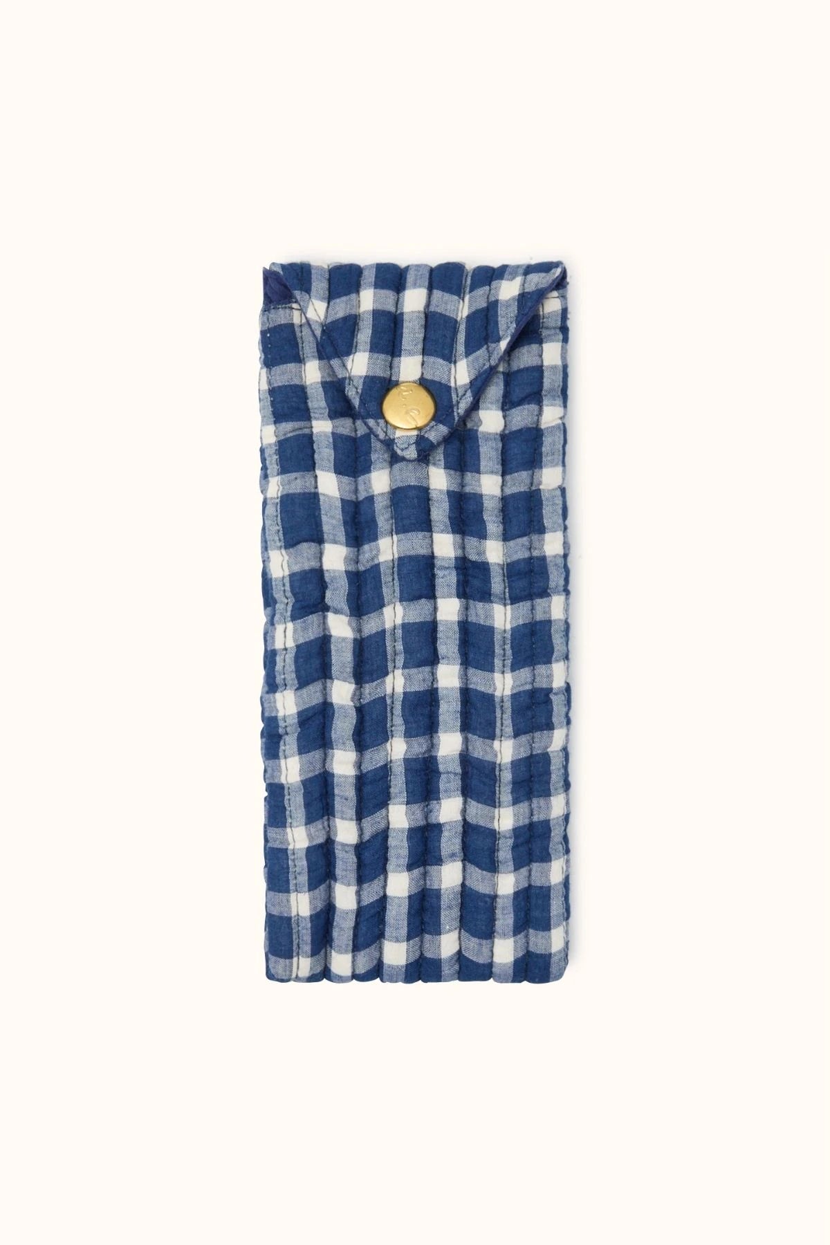 Enveloppe Sunny Khadi Vichy Navy