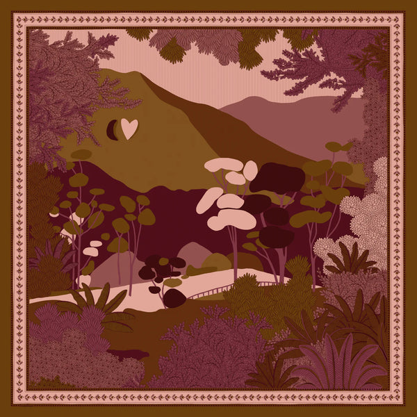 Grand Carré Coton Kumily Curry