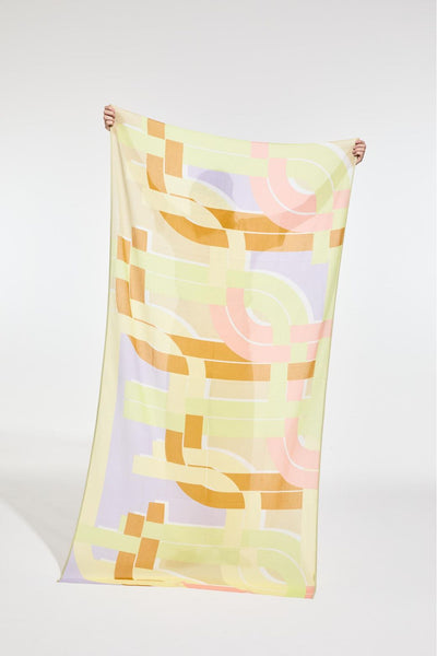 Foulard de Coton Le Bal Citrine