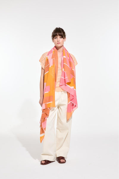 Foulard de Coton Le Bal Sun