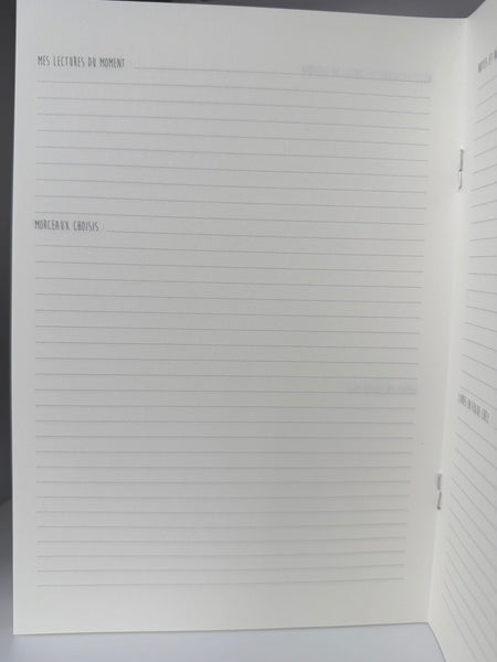Cahier de Lectures