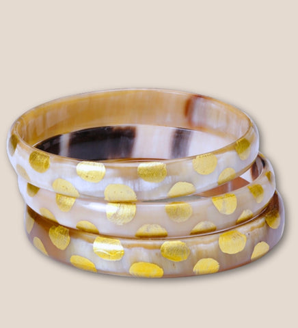 Bracelet Léopard Doré