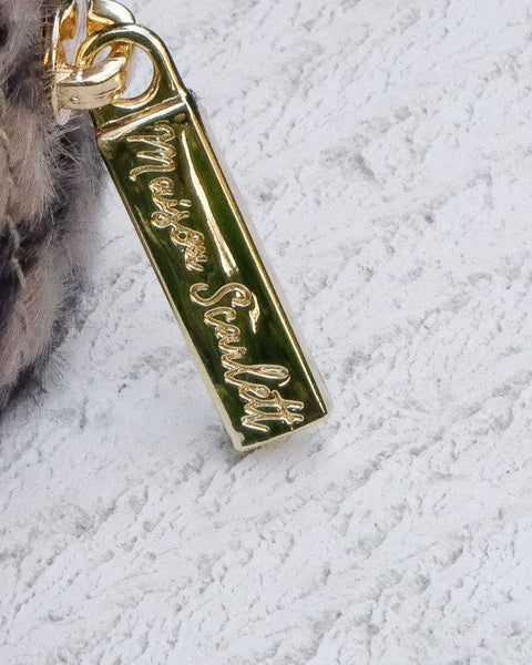 Mini Boîte à Bijoux Marie - Velours Léopard