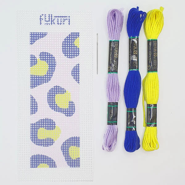 Kit Canevas Marque-Page - Léopard