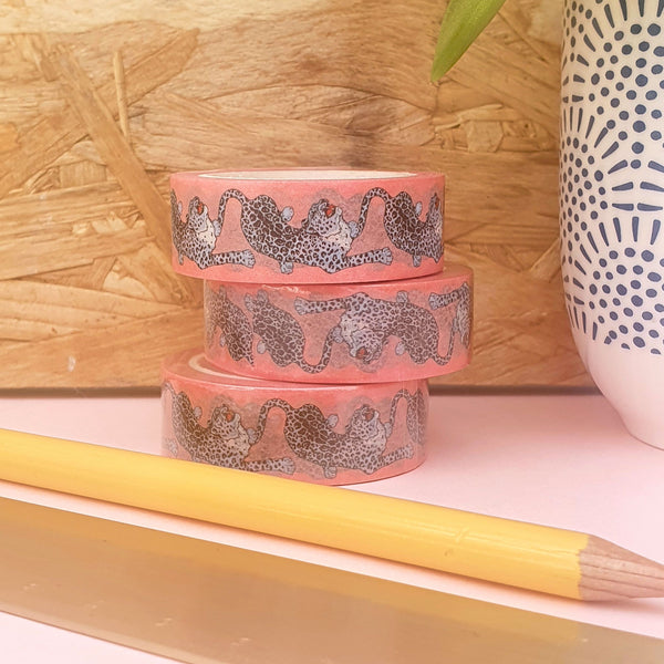 Washi Tape Léopard