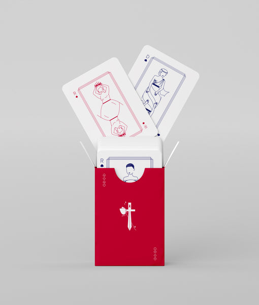 Jeu de cartes Les Guerrières - Octobre Rose