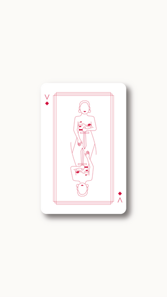 Jeu de cartes Les Guerrières - Octobre Rose