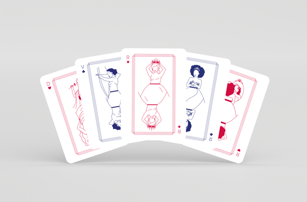Jeu de cartes Les Guerrières - Octobre Rose