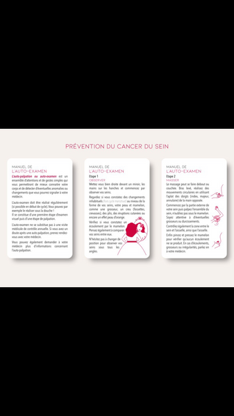 Jeu de cartes Les Guerrières - Octobre Rose