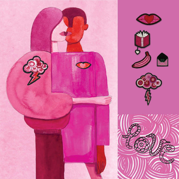 Broche Lettre d'Amour