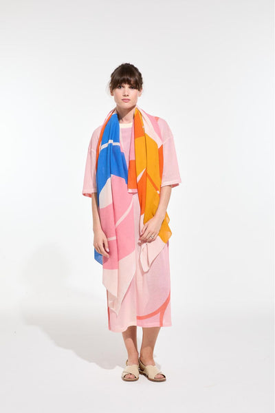 Foulard de Coton Liane Multico