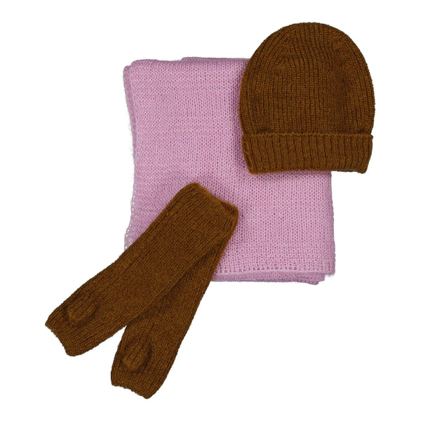 Echarpe tricot BRUME - Lilas