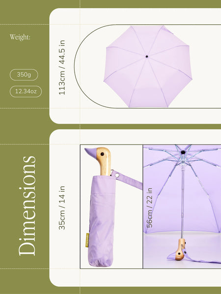 Parapluie Canard Lilas