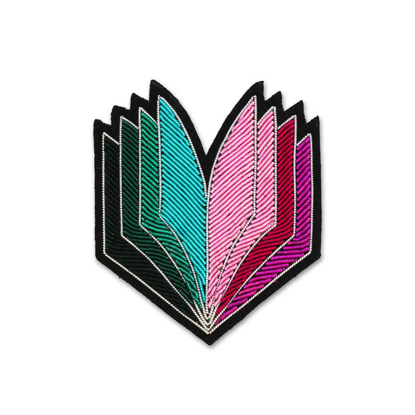Broche Livre Multicolore