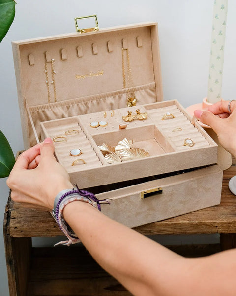 Boîte à Bijoux Louise - Velours