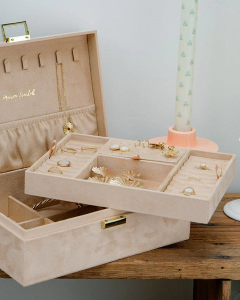 Boîte à Bijoux Louise - Velours