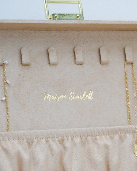 Boîte à Bijoux Louise - Velours