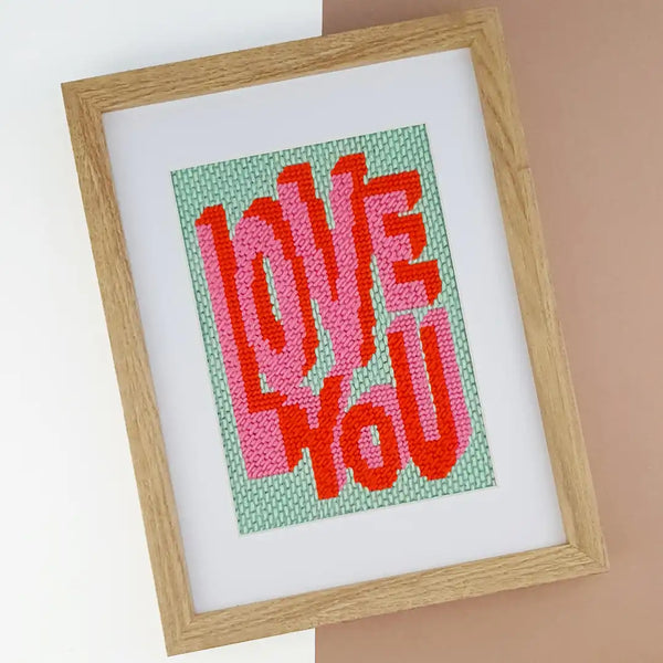 Kit Canevas - Love You