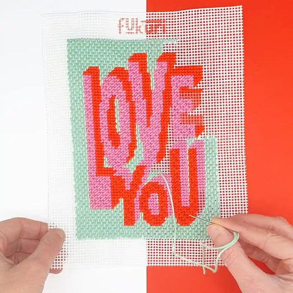 Kit Canevas - Love You