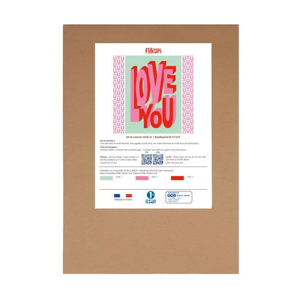 Kit Canevas - Love You