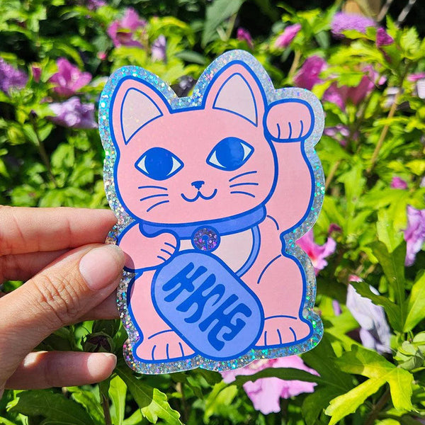Sticker Lucky Cat