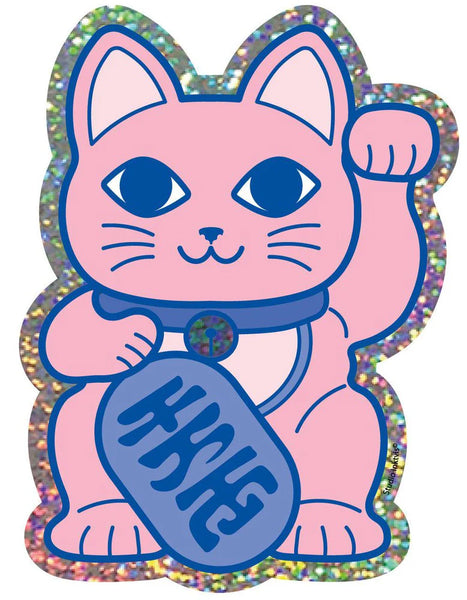 Sticker Lucky Cat