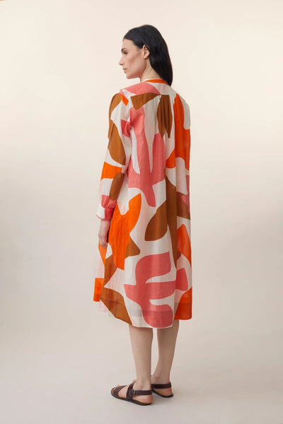 Robe d'Été Martine Tourterelle Pop Pink